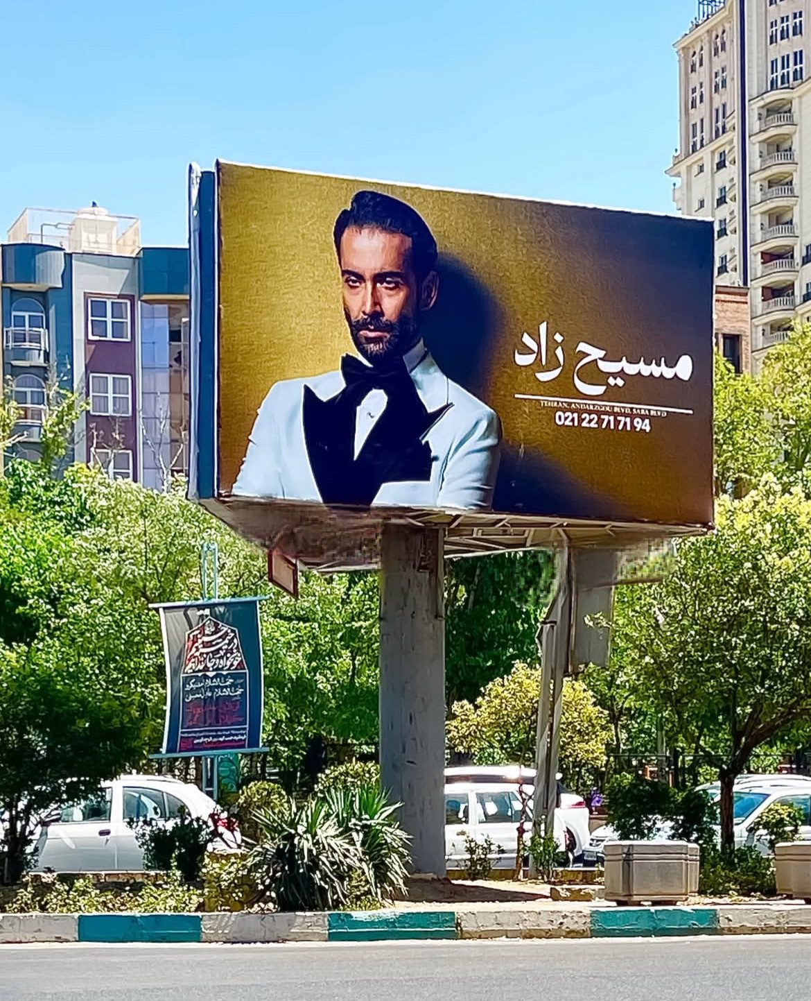 نمونه‌کار کمپین تبلیغات محیطی - آژانس پارادوکس